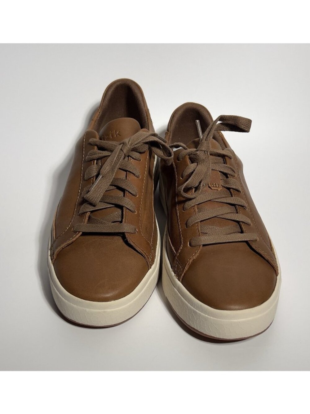 Kizik Lima Women’s Brown Faux Leather Hands-Free Shoes Size 7.5